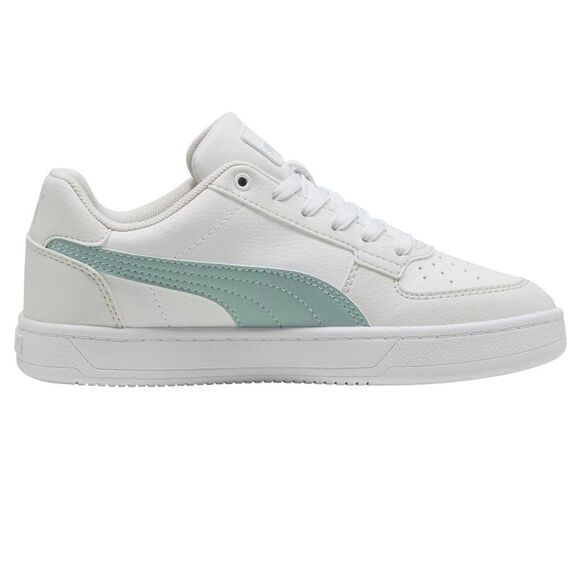 Puma Childrens/Kids Caven 2.0 Synthetic Leather Sneakers / Gray/Green